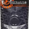 Oxballs Atomic Jock Jelly Bean Cock Ring - Black