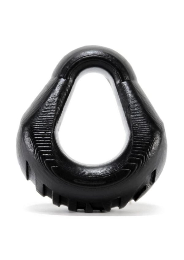 Oxballs Hung Padded Silicone Cock Ring 3in - Black