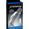 Fantasy X-Tensions Vibrating Cock Sling Sleeve Waterproof 5.5in - Clear