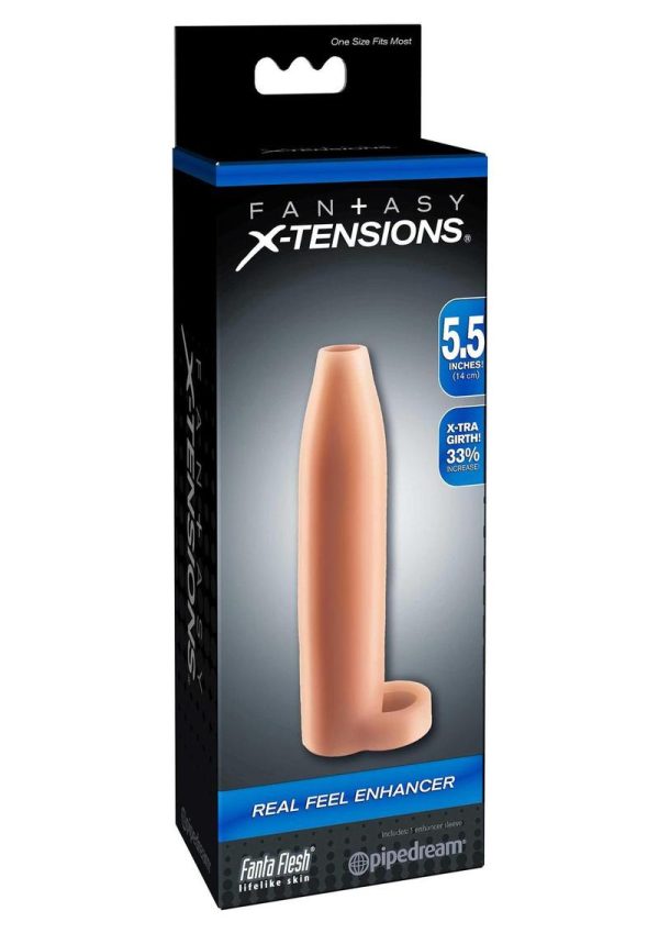 Fantasy X-Tensions Real Feel Enhancer Sleeve 5.5in - Vanilla