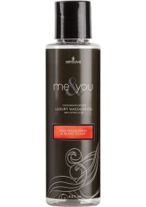 Me and You Pheromone Infused Luxury Massage Oil Wild Passionfruit Island Guava 4.2oz