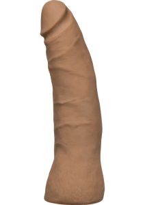 Vac-U-Lock Ultraskyn Thin Dildo 7in - Caramel