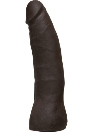 Vac-U-Lock Ultraskyn Thin Dildo 7in - Chocolate