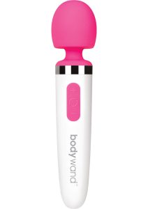 Bodywand Aqua Mini Rechargeable Silicone Wand Massager - Pink