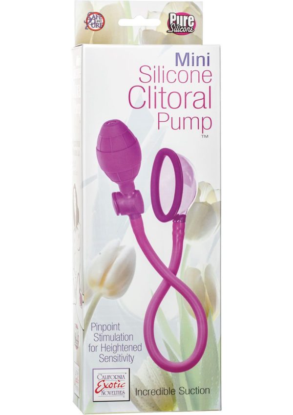 Mini Silicone Clitoral Pump - Pink