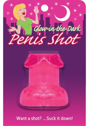 Glowing Penis Shooter - Pink
