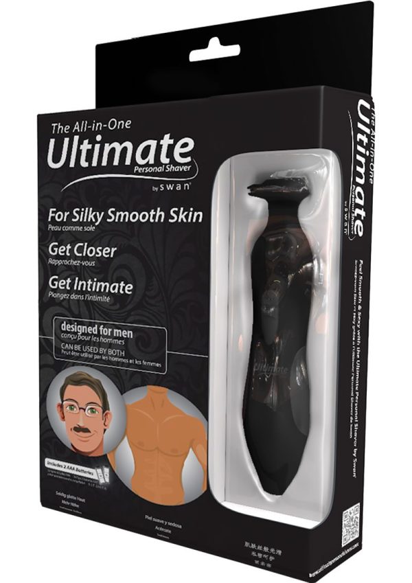 Swan The All In One Ultimate Personal Shaver Kit For Men - Black