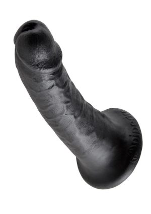 King Cock Dildo 6in - Black