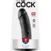 King Cock Dildo 8in - Black