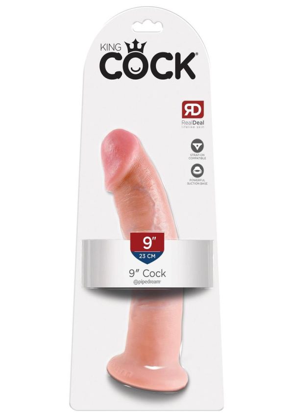 King Cock Dildo 9in - Vanilla