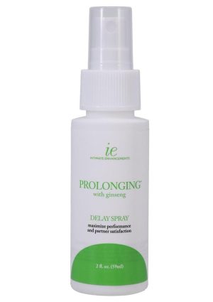 Prolonging with Ginseng Delay Spray For Men 2oz - Bulk