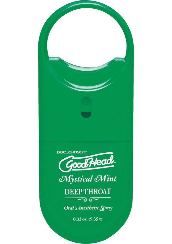 GoodHead Deep Throat To-Go Oral Anesthetic Spray Mint .33oz