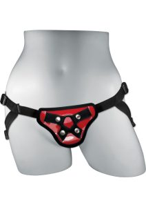 Sportsheets Phoenix Strap-On Adjustable Harness - Red