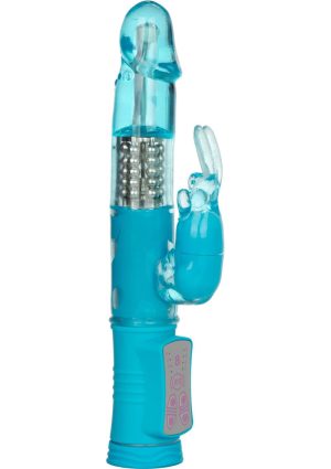 Shane`s World Jack Rabbit Beaded Vibrator - Blue