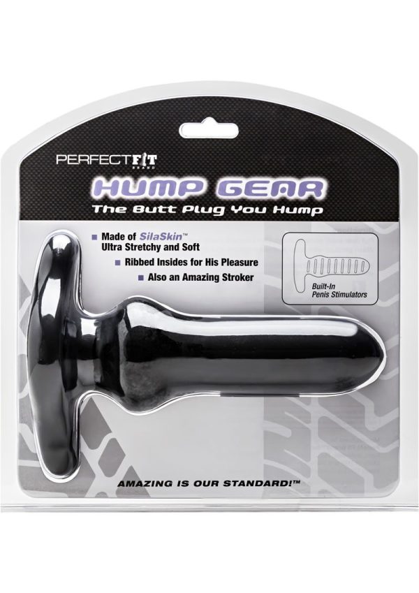 Perfect Fit Hump Gear Anal Plug - Black