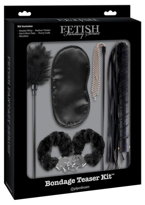 Fetish Fantasy Series Limited Edition Bondage Teaser (5 Piece Kit) - Black