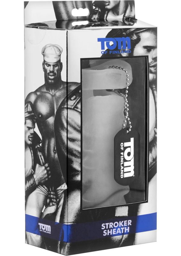 Tom Of Finland Stroker Sheath - Clear