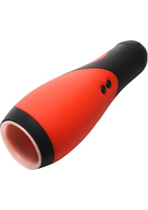 LoveBotz Vibra Head Bionic Auto Stroker - Red