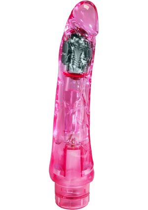 Naturally Yours Mambo Vibrating Dildo 9in - Pink