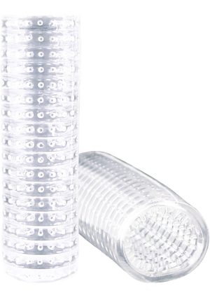 M for Men Stroke Sleeve Masturbator - Clear