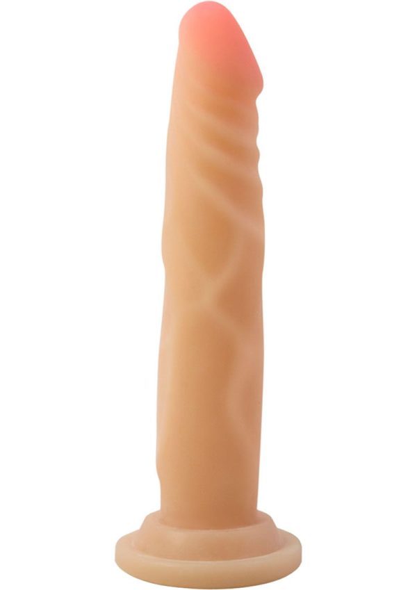 Dr. Skin Silver Collection Realistic Cock Basic 7.5 Dildo 7.5in - Vanilla