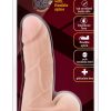 X5 Plus Cock Dildo with Balls 5.5in - Vanilla