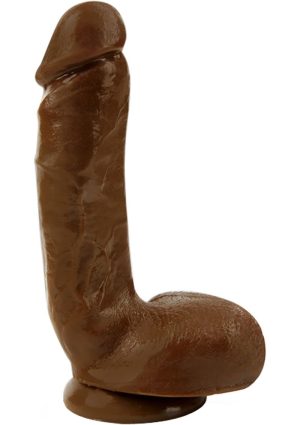 Au Naturel Jerome Dildo 8.75in - Chocolate