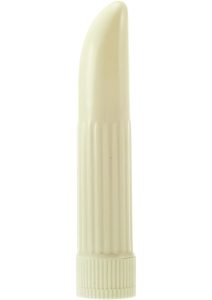 Minx Lady Lust Ribbed Mini Vibrator - White