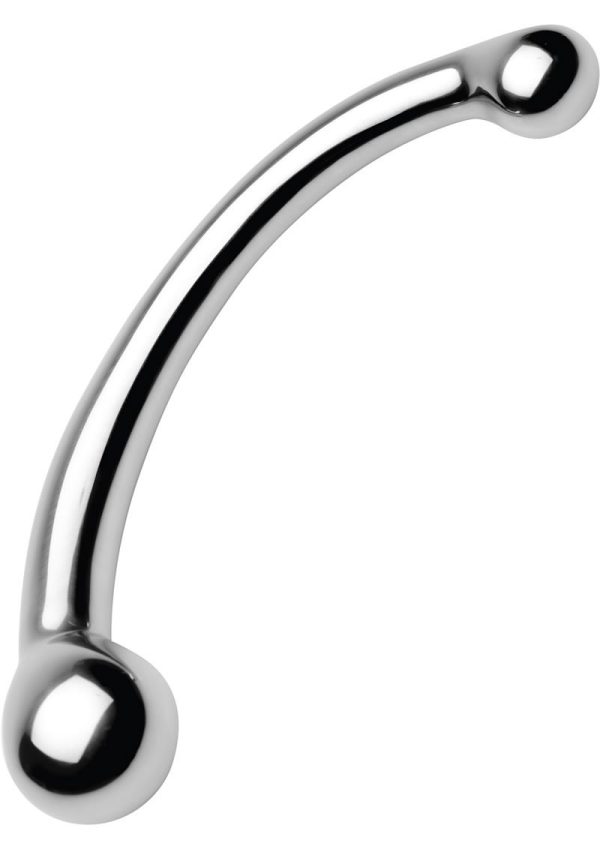 Master Series The Curvy Steel Dual Ended Dildo
