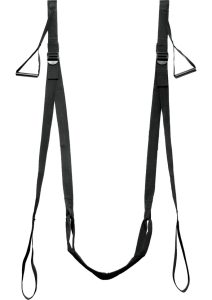 Frisky D` Luxe Entry Sex Sling - Black