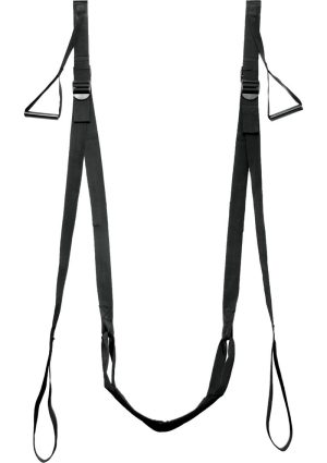 Frisky D` Luxe Entry Sex Sling - Black