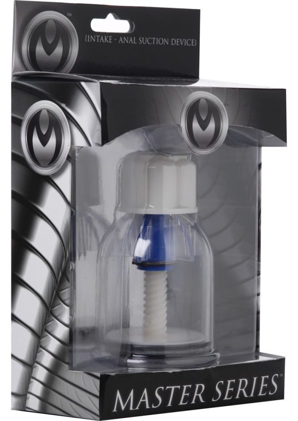 Master Series Intake Anal Suction Device - Clear