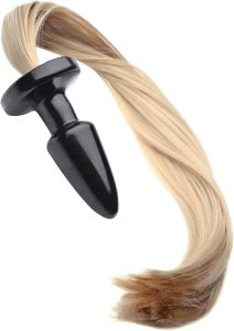 Tailz Blondie`s Pony Tail Butt Plug - Blonde