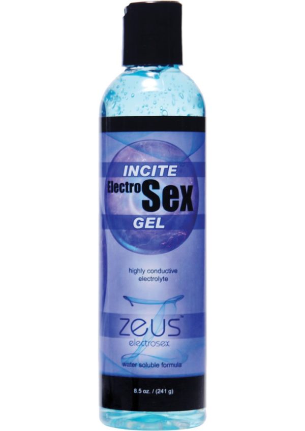 Zeus Electrosex Gel 8oz - Blue