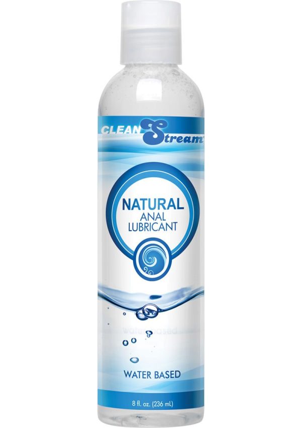 CleanStream Natural Water Based Anal Lubricant 8oz