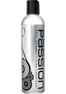 Passion Anal Desensitizing Water Based Lubricant with Lidocaine 8.5oz