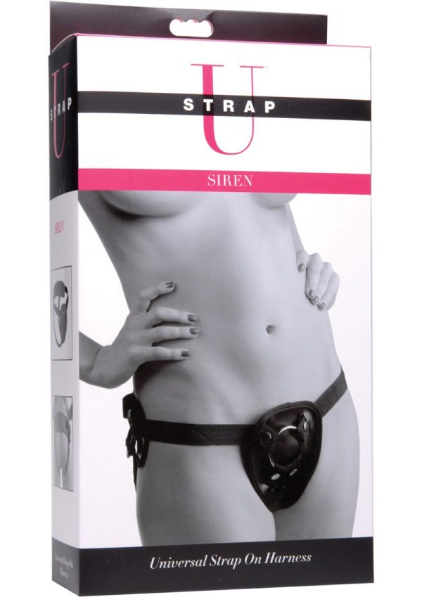 Strap U Siren Universal Strap On Harness - Black