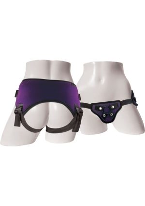 Sportsheets Lush Strap-On Harness - Purple