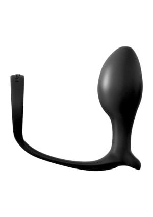 Anal Fantasy Collection Ass-Gasm Cockring Beginners Silicone Plug Slim 4in