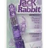 Petite Jack Rabbit Vibrator Waterproof 4.75in - Purple