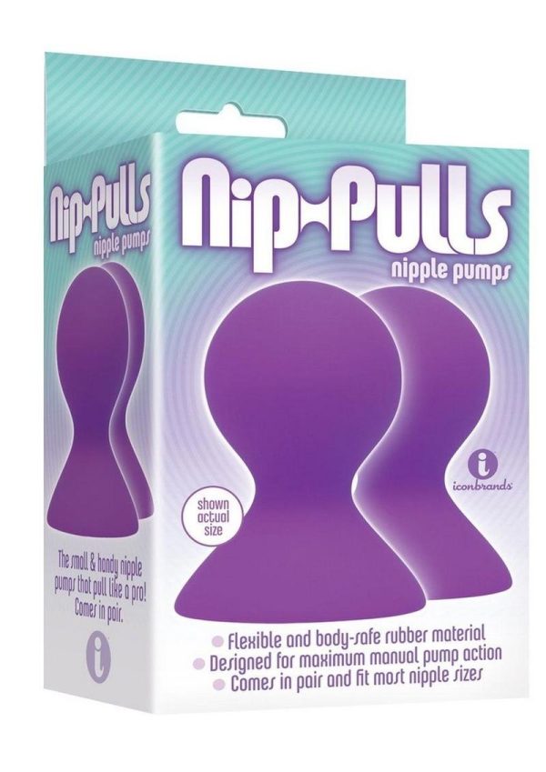 The 9`s - Nip-Pulls Silicone Nipple Pumps - Violet