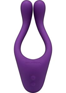 Tryst Rechargeable Multi Erogenous Zone Silicone Massager - Purple