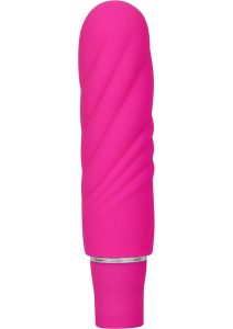 Luxe Nimbus Mini Silicone Vibrator - Pink