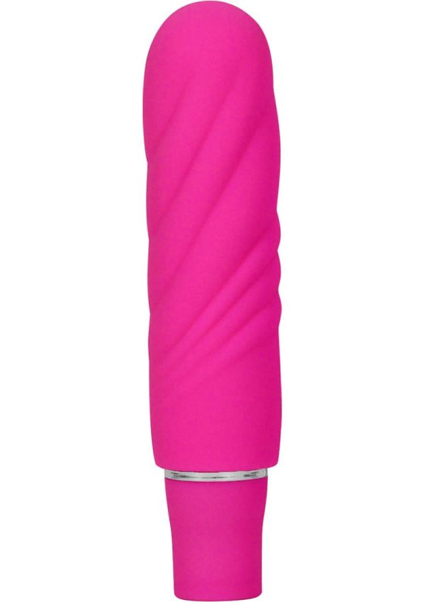 Luxe Nimbus Mini Silicone Vibrator - Pink