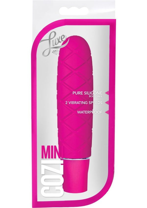 Luxe Cozi Mini Silicone Vibrator - Fuchsia