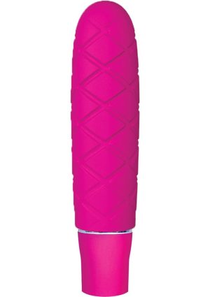 Luxe Cozi Mini Silicone Vibrator - Fuchsia