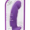 Luxe Cici Silicone Dildo 6.5in - Purple