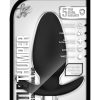 Luxe Little Thumper Silicone Butt Plug- Black