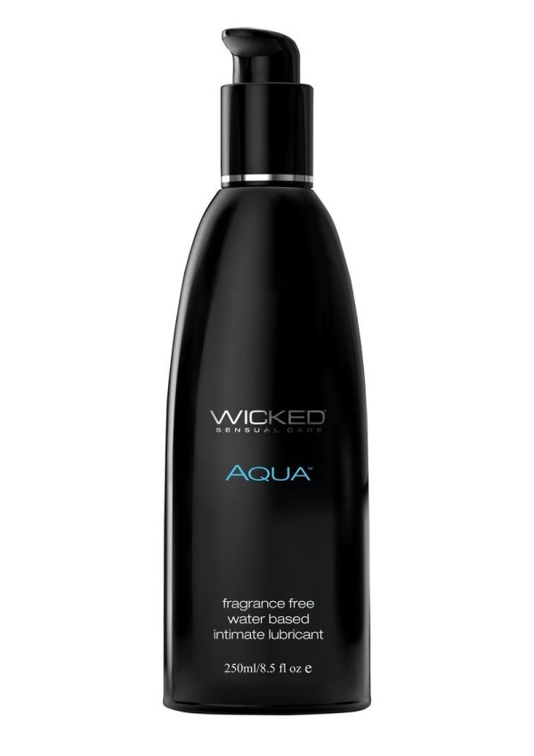 Wicked Aqua Water Based Lubricant Fragrance Free 8.5oz