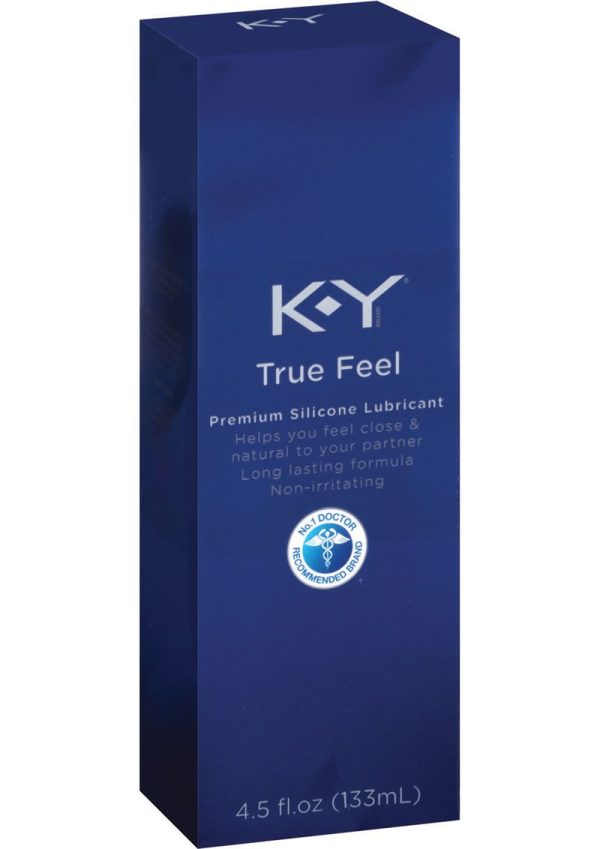 KY True Feel Premium Silicone Lubricant 4.5oz